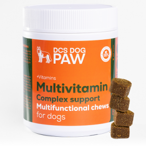 DCS DOG PAW Multivitamin Supplement Dog Chews - 180