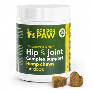 DCS DOG PAW Hip & Joint Supplement Dog Chews - 180