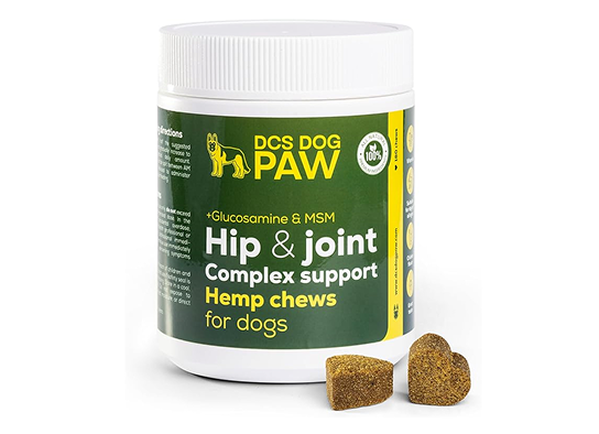DCS DOG PAW Hip & Joint Supplement Dog Chews - 180