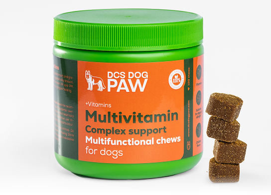DCS DOG PAW Multivitamin Supplement Dog Chews - 120