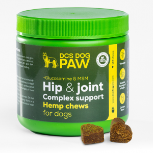 DCS DOG PAW Hip & Joint Supplement Dog Chews - 120